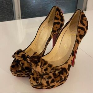Leopard Christian Louboutin Heels 🐆👠